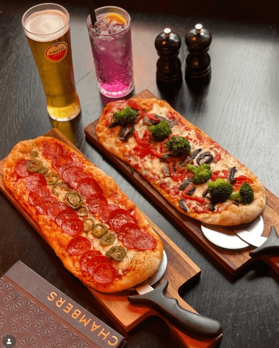 Chambers food and drinks